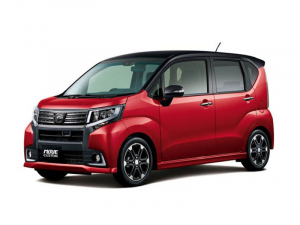 Коврики в салон (2 ряда) Daihatsu Move VI 2012-2020 (правый руль)