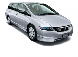 Коврики в салон (2 ряда) Honda Odyssey III 2003-2008 (7 мест)