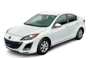 Коврик в багажник Mazda Axela (правый руль) 2013-2019 (седан)