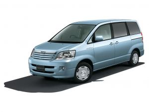 Коврики в салон (2 ряда) Toyota Noah I (R60) (правый руль) 2001-2007*