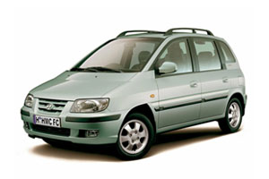 Коврики в салон (2 ряда) Hyundai Matrix 2001-2010