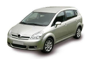 Toyota Corolla Verso 2001 - 2004 (E110 левый руль)
