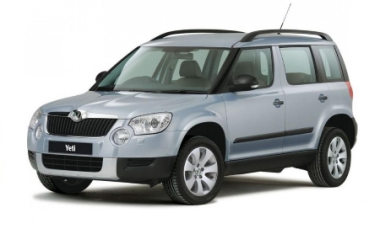 Чехлы на сиденья Skoda Yeti (передние спинки одинаковые) с 09г.