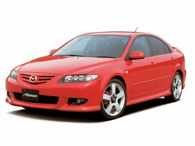 Коврики из экокожи 3D  Mazda Atenza (правый руль) седан 2002-2008