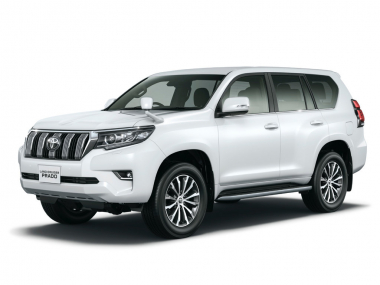Коврики EVA 3D с бортами Toyota Land Cruiser Prado 150 2017-н.в. (правый руль 7 мест)